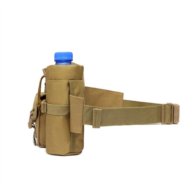 Jungle Camouflage Army Field Portable Tactical Waist Backpack Water Bottle Bag For Outdoor Camping