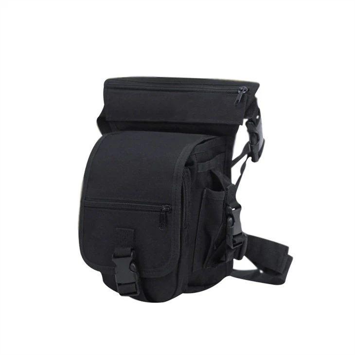 Khaki Multi-Function Outdoor Military Training Leg Bag Backpack For Tactical